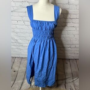 Pinch Blue Smocked Women's maxi dress size medium